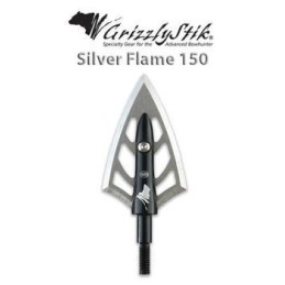 Punta de caza GrizzlyStick Silver Flame